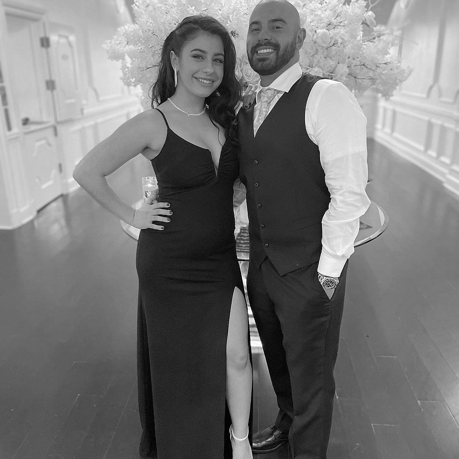 Our first wedding together!