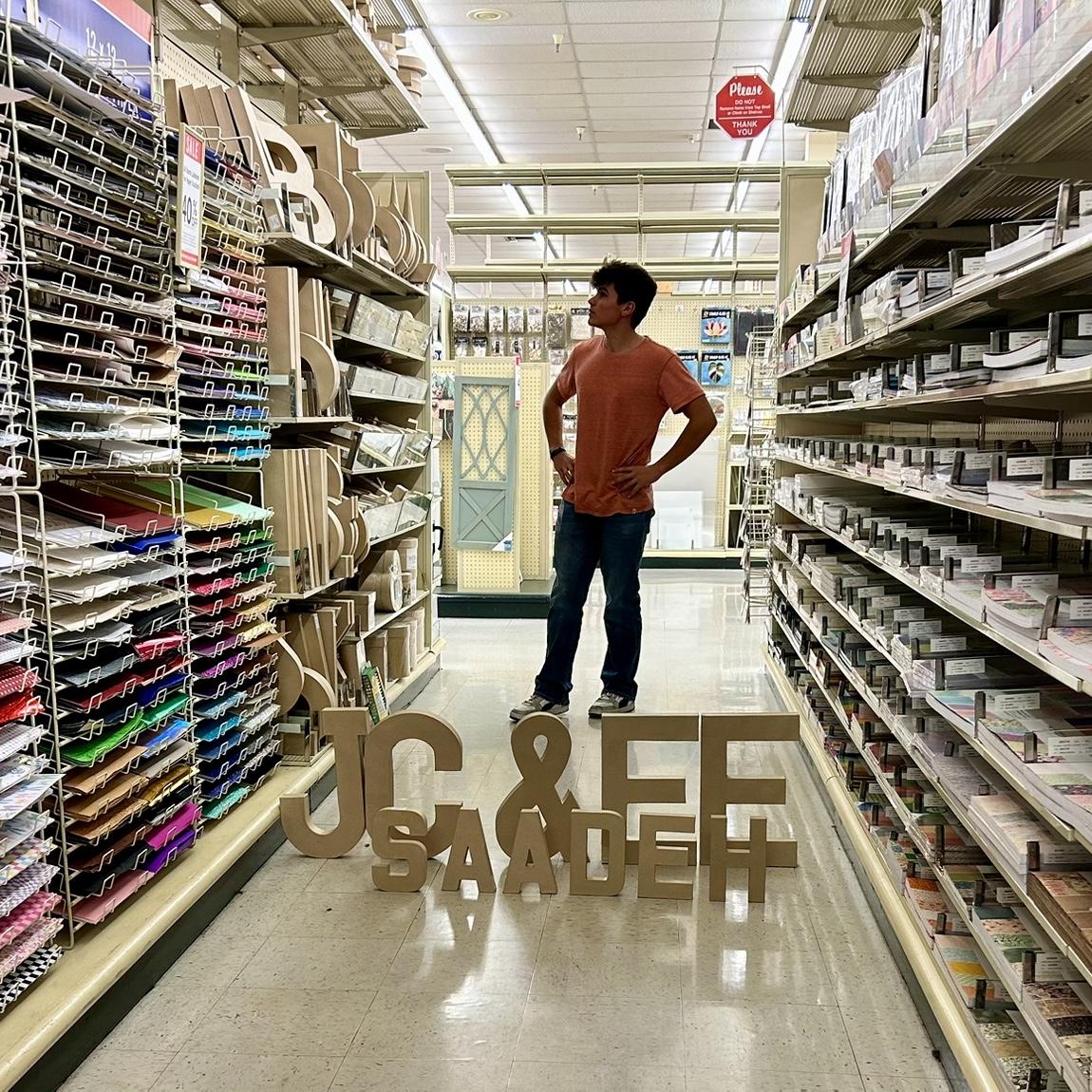 Esther's brother Silas trying out the new last name 👀
