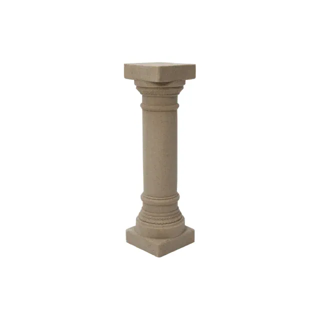 32.25" Resin Greek Column Statuary - Sand - Emsco