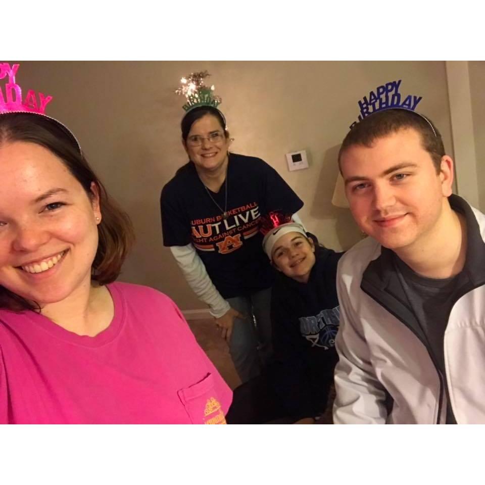 One of my favorite things about Daniel is his willingness to do the things I love, like wearing tiaras on my birthday! His love for my family is a blessing! I look forward to more pictures like this!