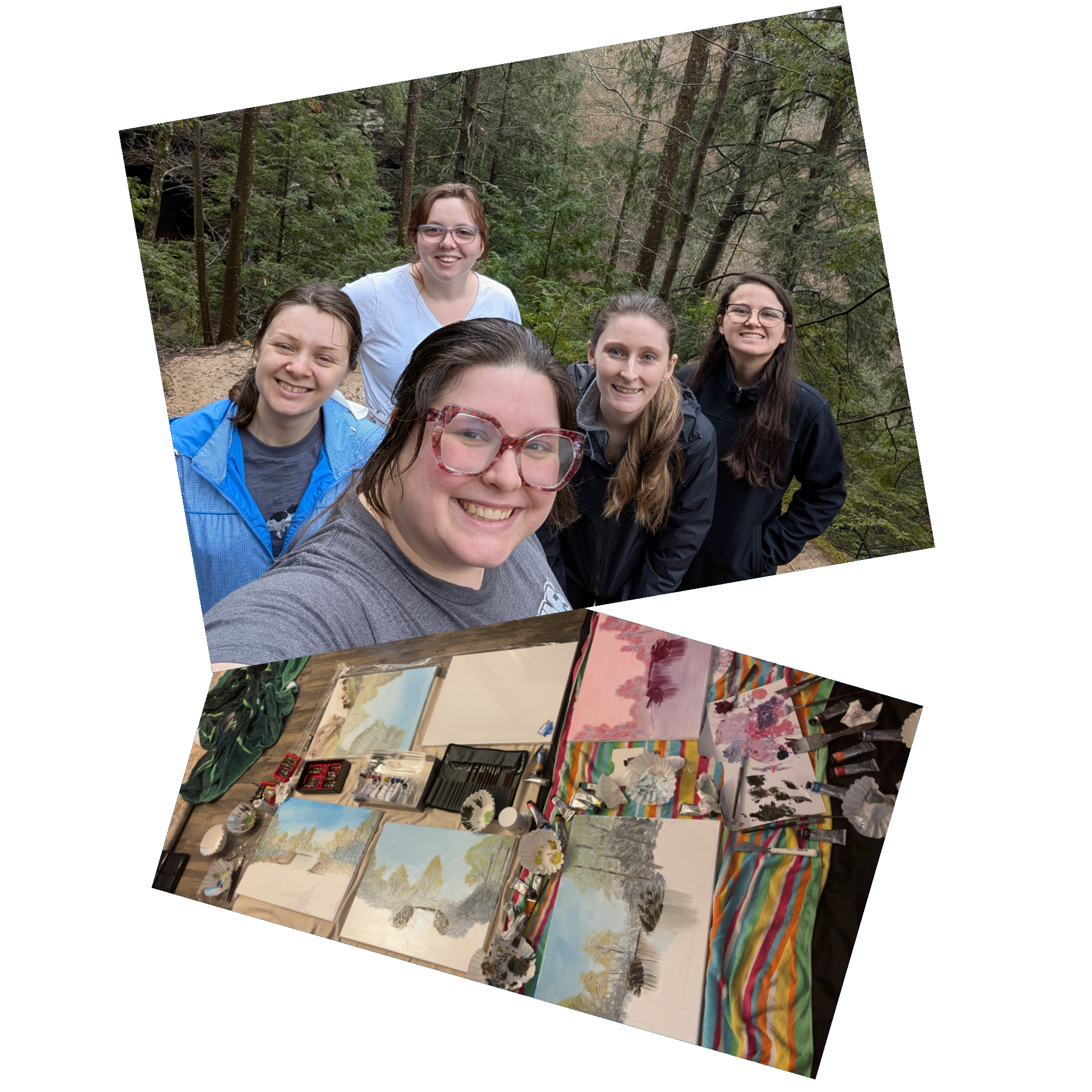 April 2025: Katie's bachelorette party!