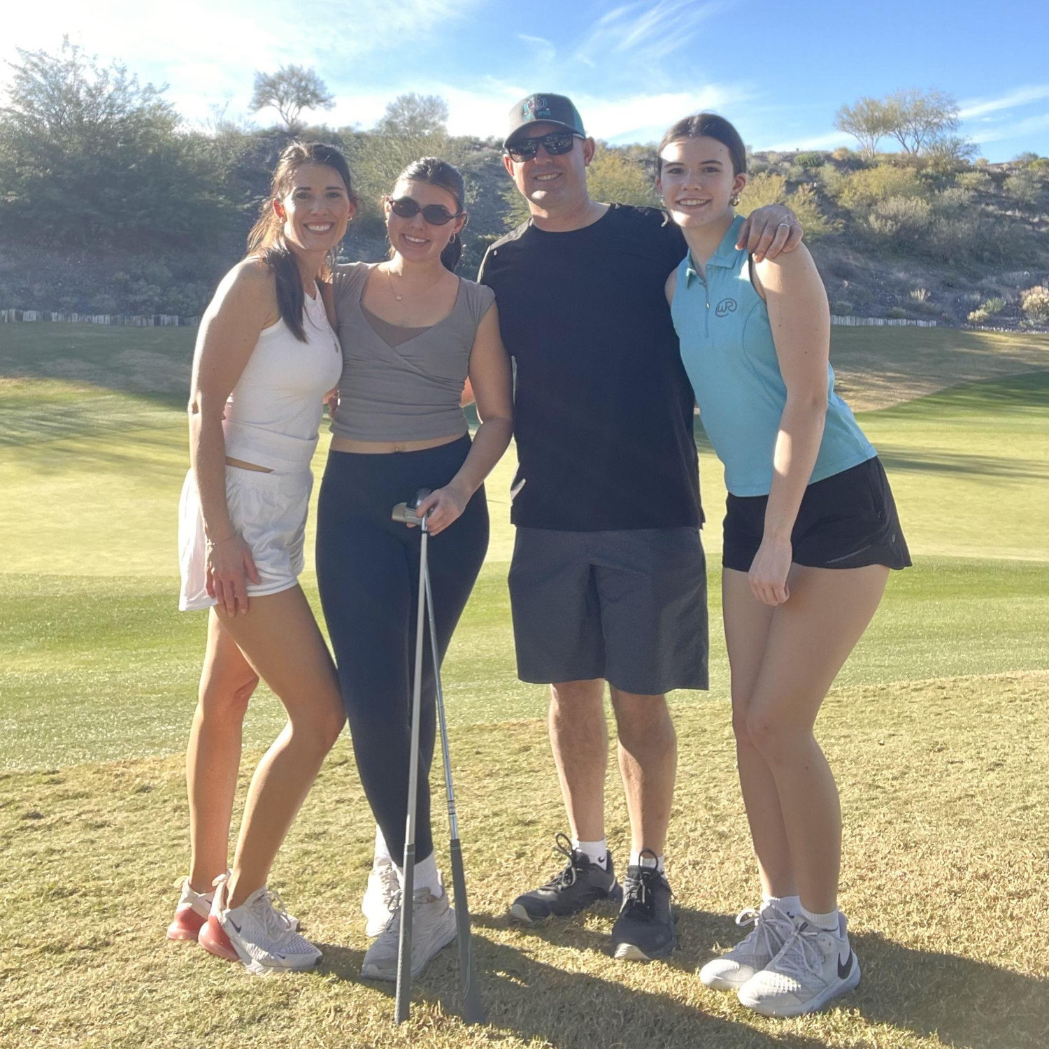Carmen, Rusty, Mia, and Camilla Bengoa | Dylan's Sister, Brother-in-Law, and Nieces