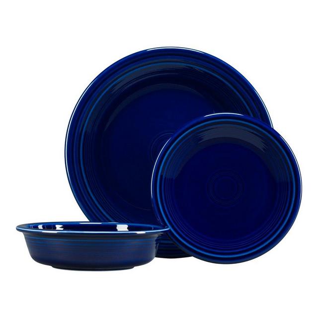 3pc Classic Place Setting - Cobalt
