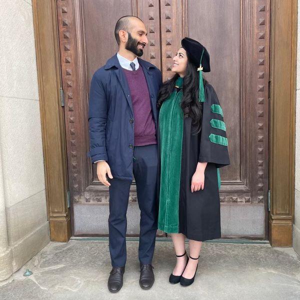 April 2024: Adhithi’s medical school graduation (a degree that Adhithi will tell you is shared by Adhithi, her parents, and Parth)