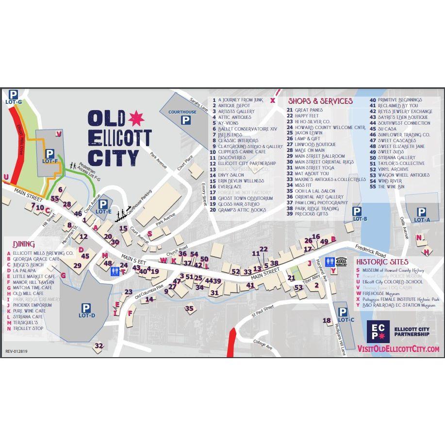 "Parking Map" - Event location #29 | PARKING LOT  D