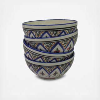 Tabarka Soup/Cereal Bowl, Set of 4