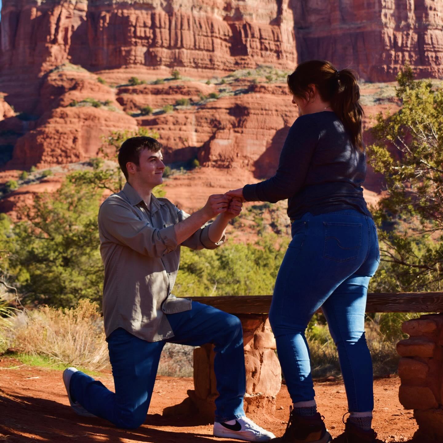 The moment we both had been dreaming about since we were kids!