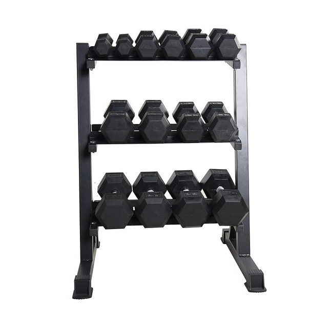 CAP Barbell Dumbbell Set with Rack | Multiple Options 280 lb, 550 lb & 1200 lb