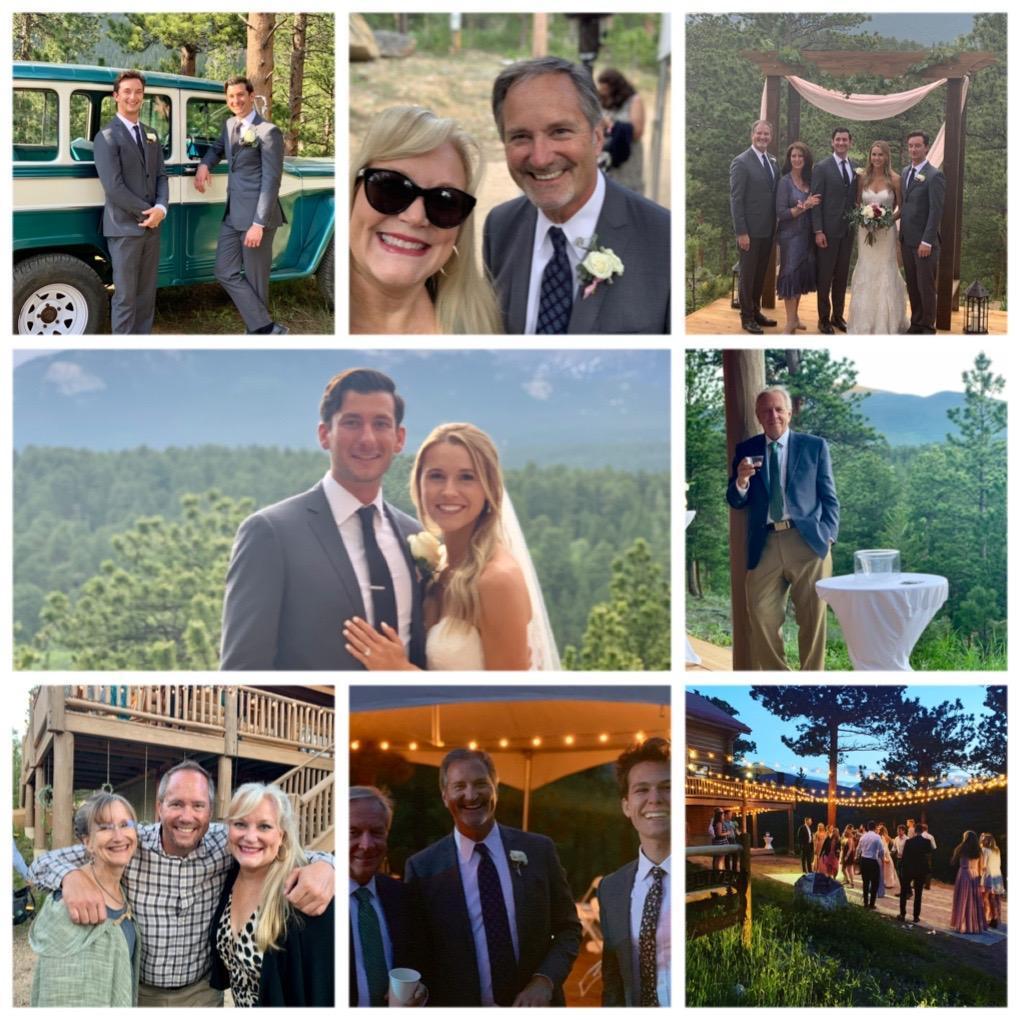 We all felt Jean & Jere’s presence at the Log Home wedding of Andy & Carissa - I mean GORDON and Carissa! (Sorry!)