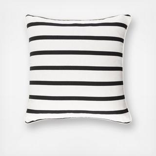 Glyph Striped Throw Pillow