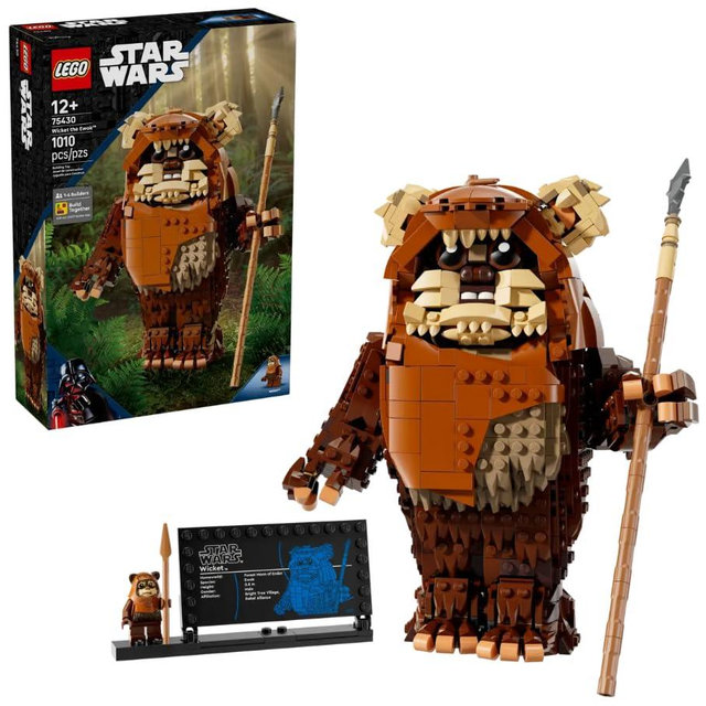 LEGO 75430 Star Wars Ewok Tribal Wicket, Toy Blocks, For Boys And Girls, Ages 12 and Up, Domestic Authentic Product