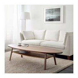STOCKHOLM				Coffee table, walnut veneer