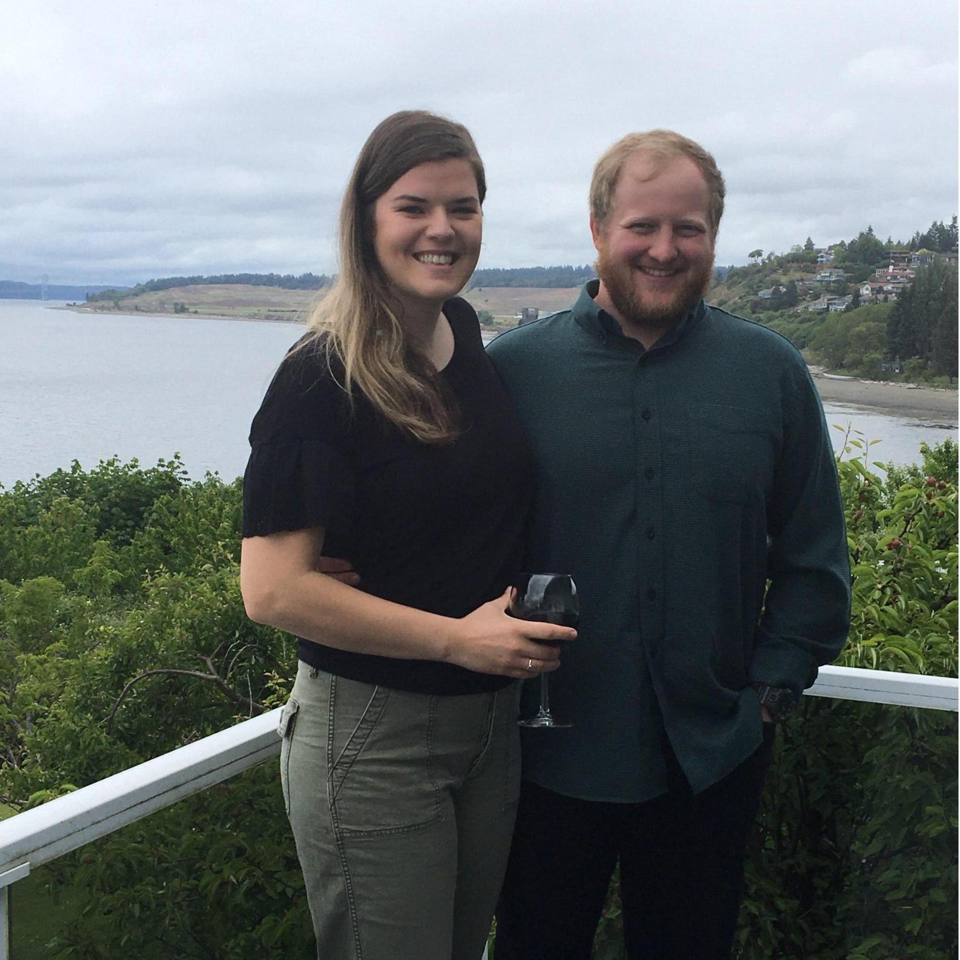 May 2020: Visiting Declan's Grandma