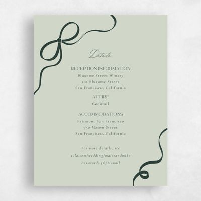 Grassy Sage, Green Wedding Enclosure - Alba