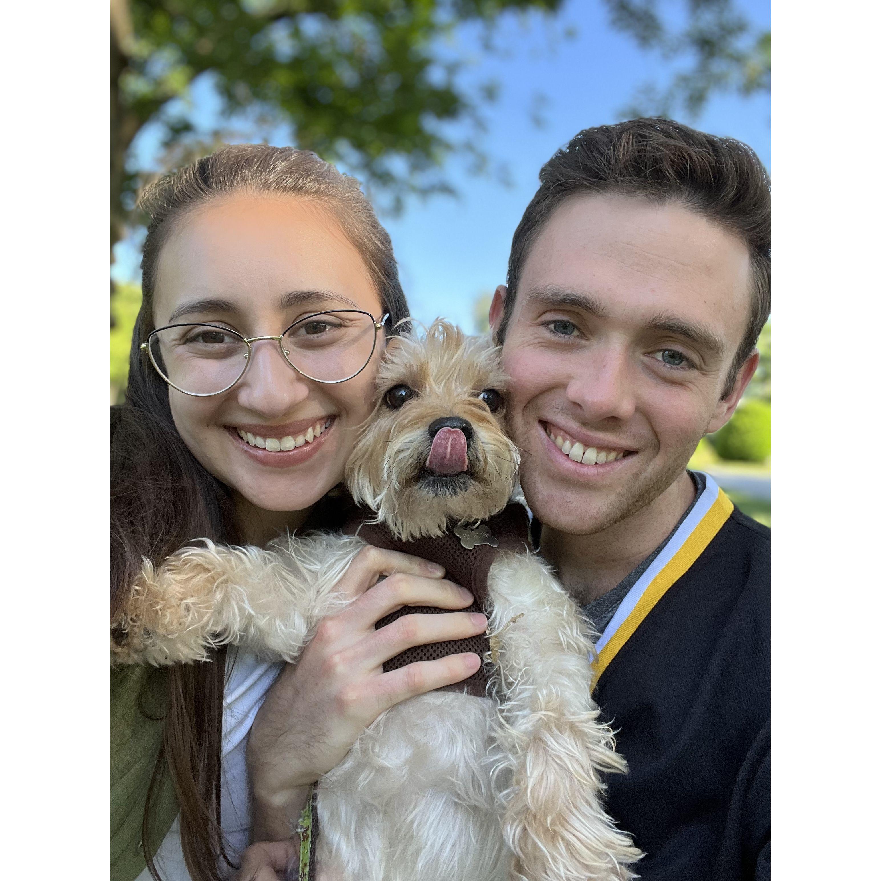 June 2022 - family picnic at the Boston Public Garden <3
