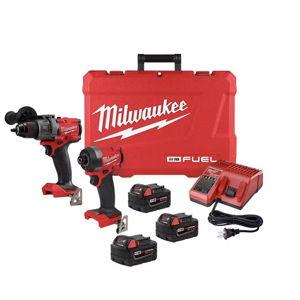 M18 FUEL 18- V Lithium-Ion Brushless Cordless Hammer Drill and Impact Driver Combo Kit (2-Tool) with (3) 5.0Ah Batteries