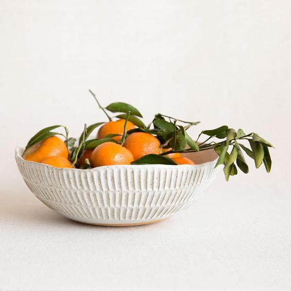 Carved Salad Bowl