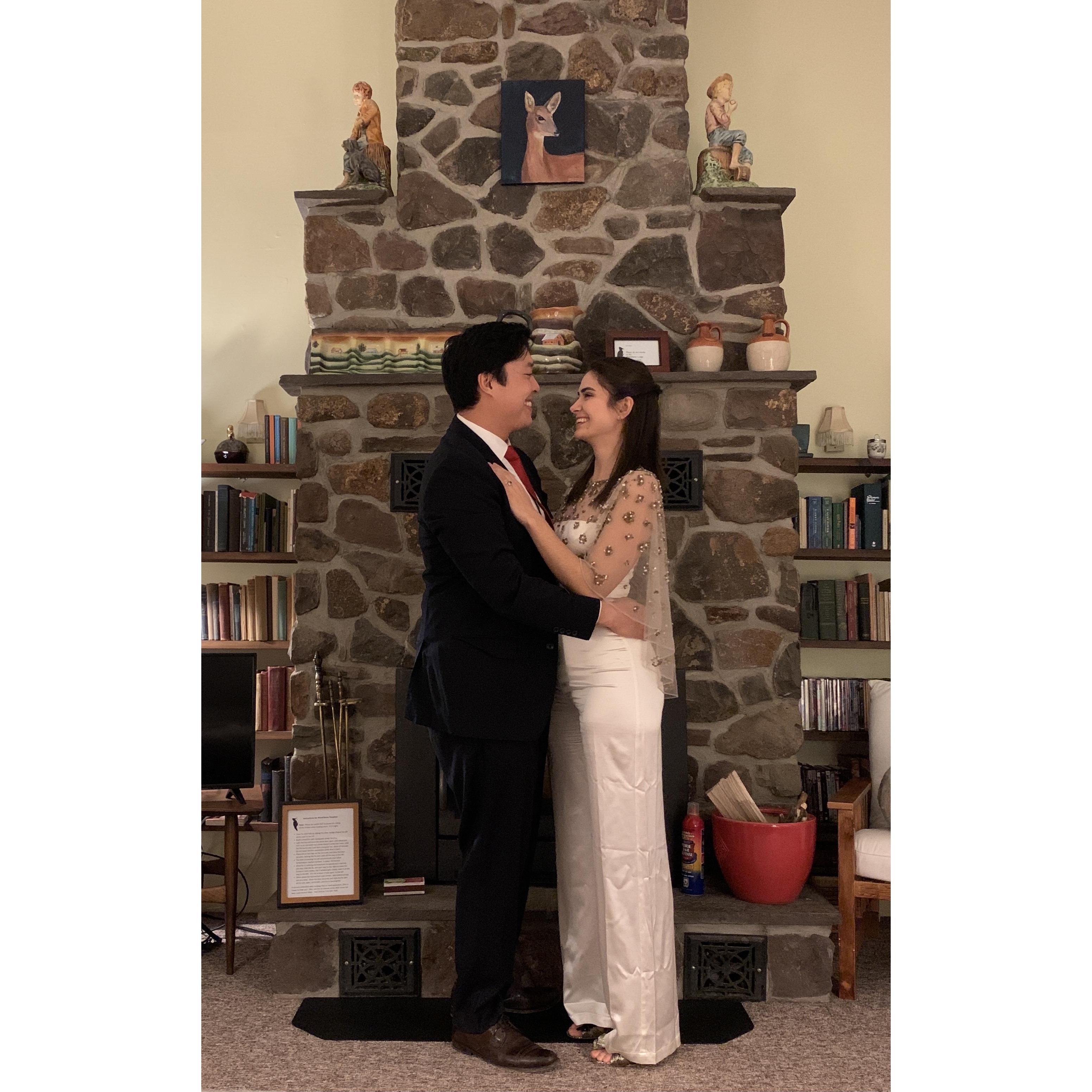 Our elopement in the Catskills! On New Years Eve 2020 we decided to say our "I do's". While our wedding was vastly different from what we originally planned, it still was every bit as special.