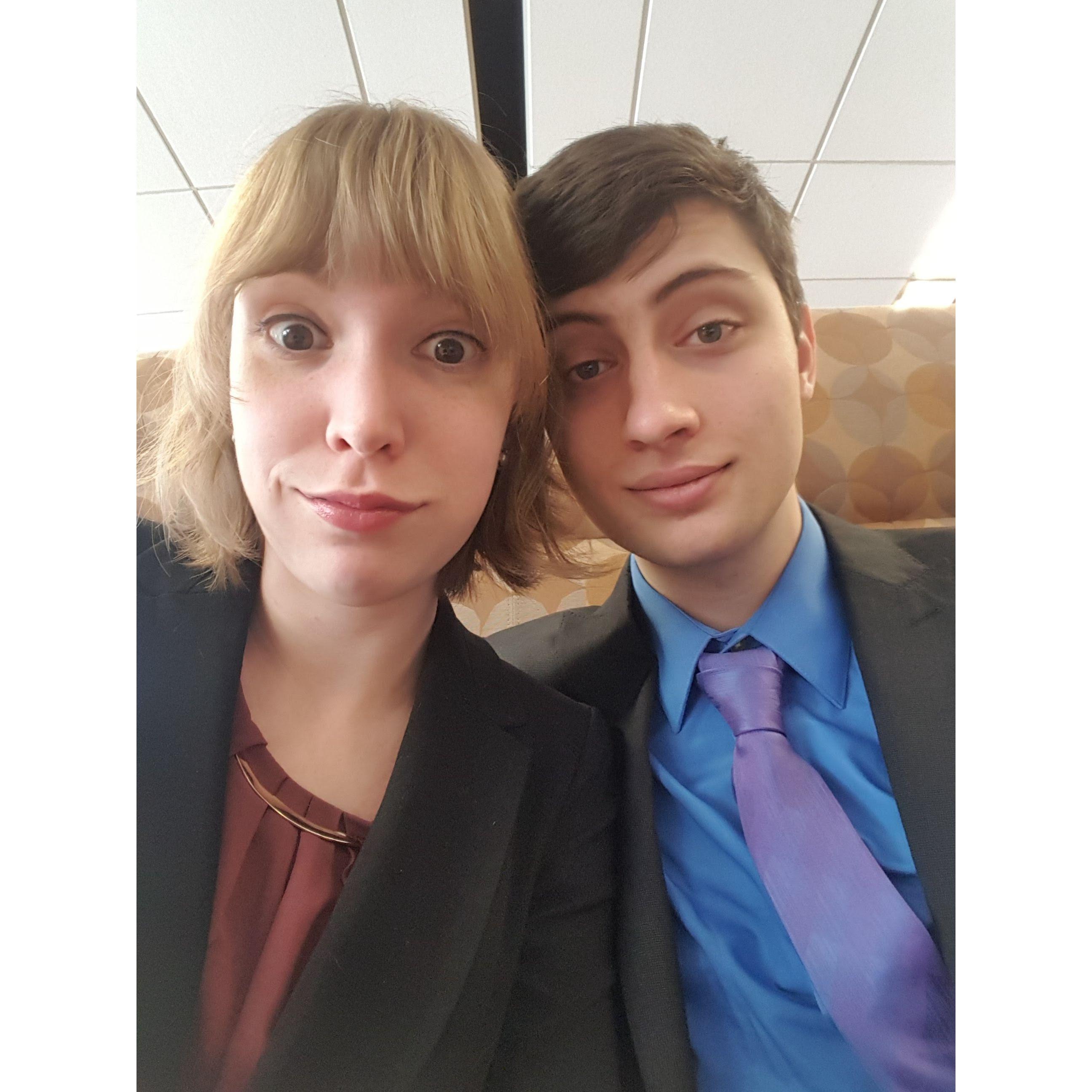 Preparing for the Michigan Tech career fair February 2018