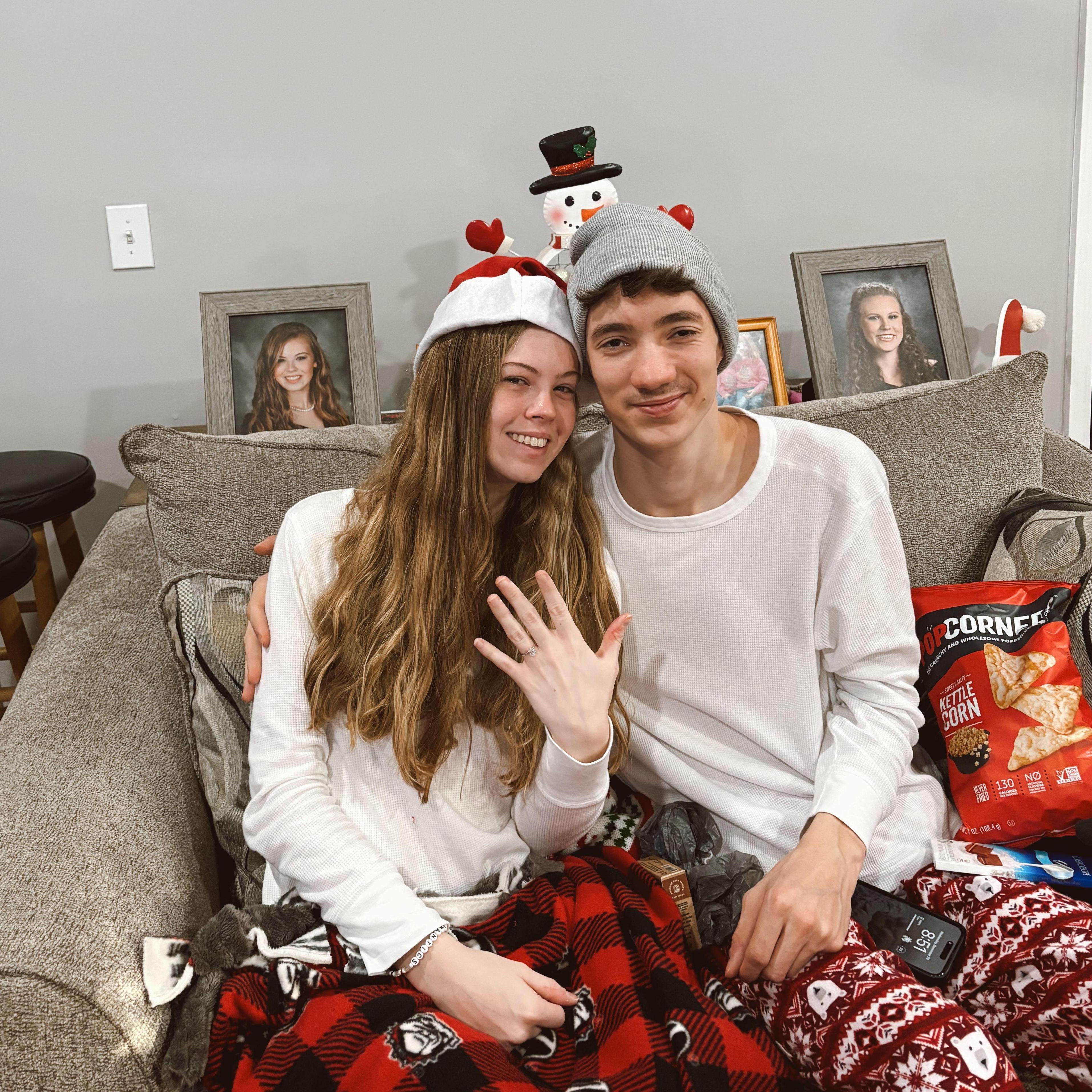 Our first Christmas as an engaged couple:
December 25, 2024
