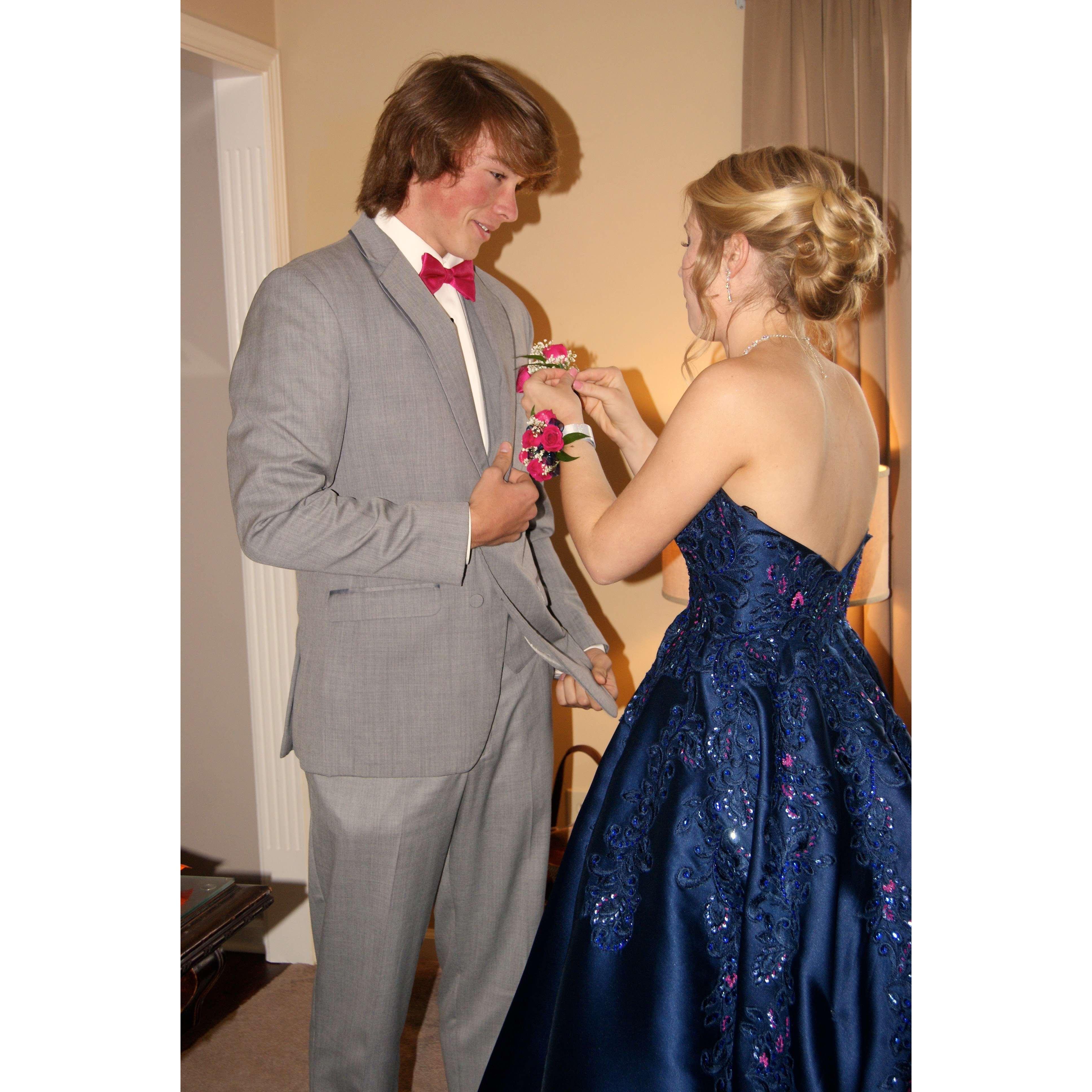 The first picture of us ever taken! | May 2017