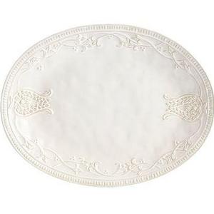 Juliette Oversized Ceramic Oval Serving Platter