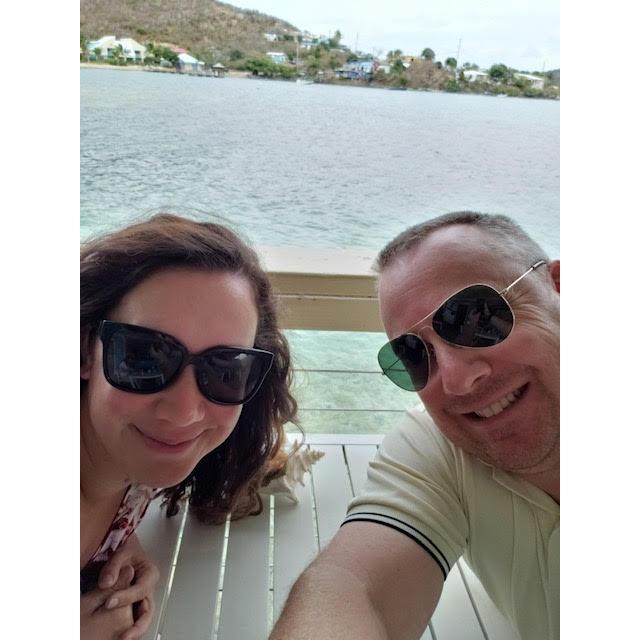 St. Thomas, our first trip together.