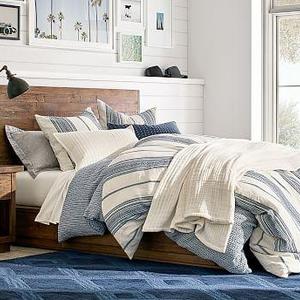 Cabana Gauze Pickstitch Quilt & Sham