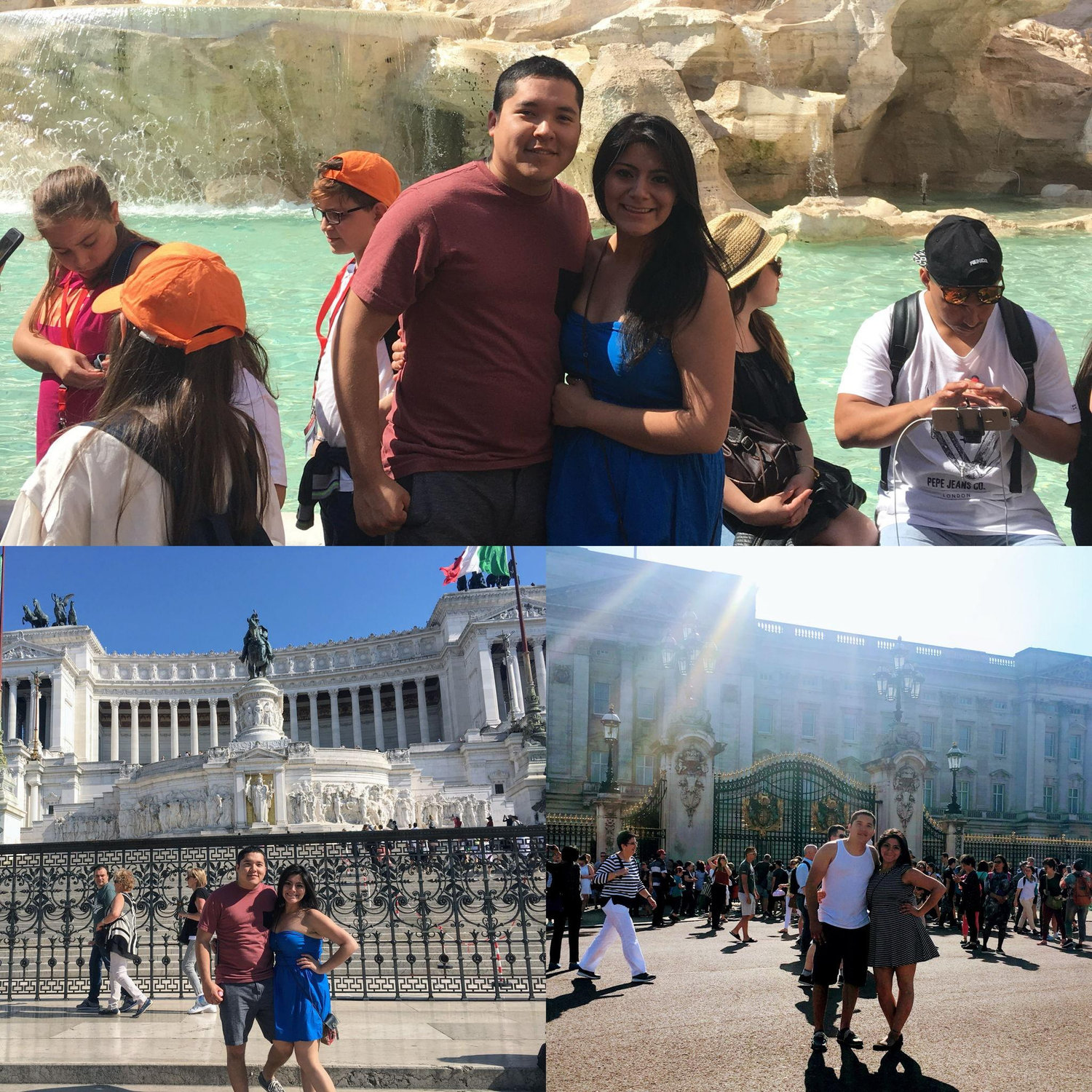 First International Trip as a couple!
Rome & London 2017