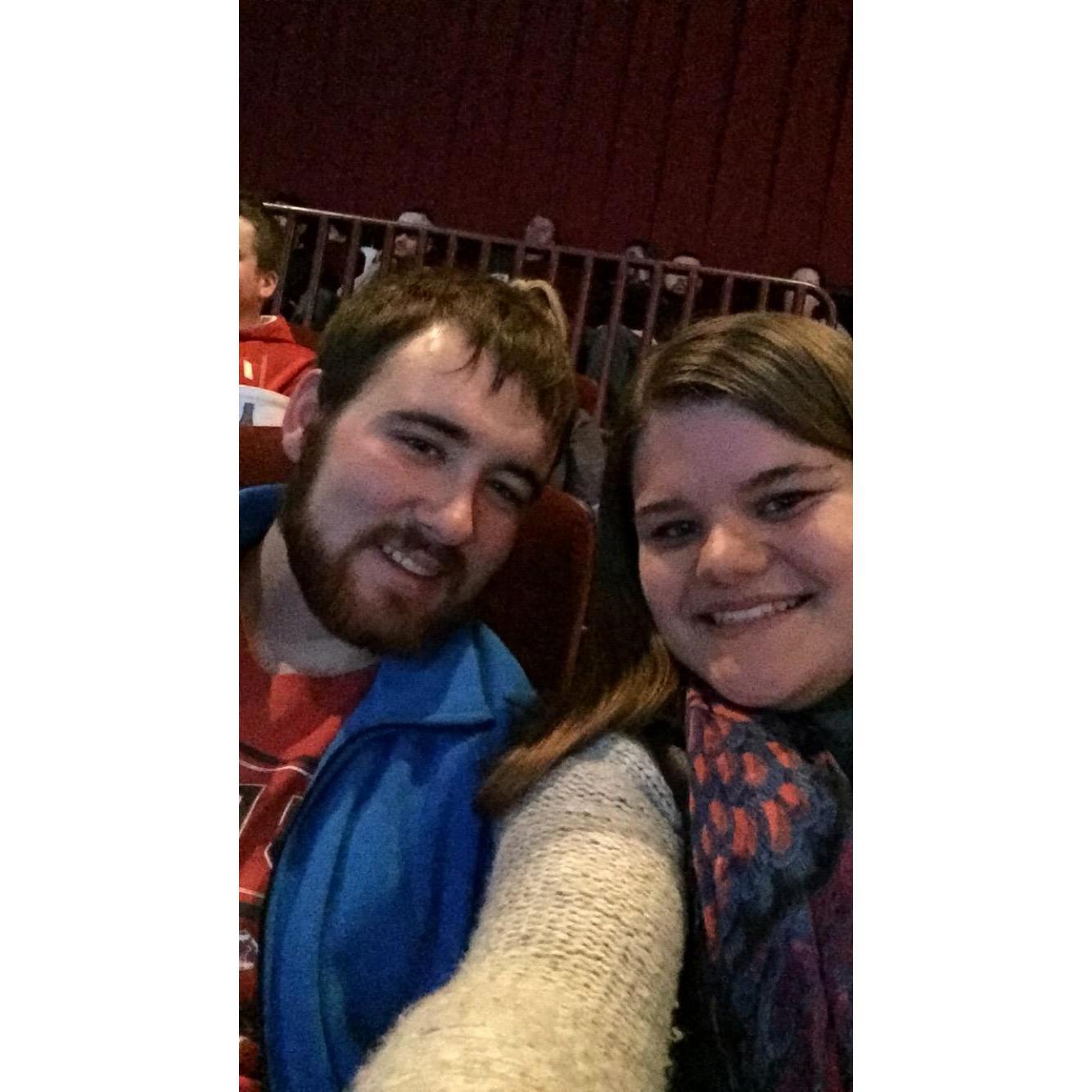 Valentine's Day date to watch Deadpool!