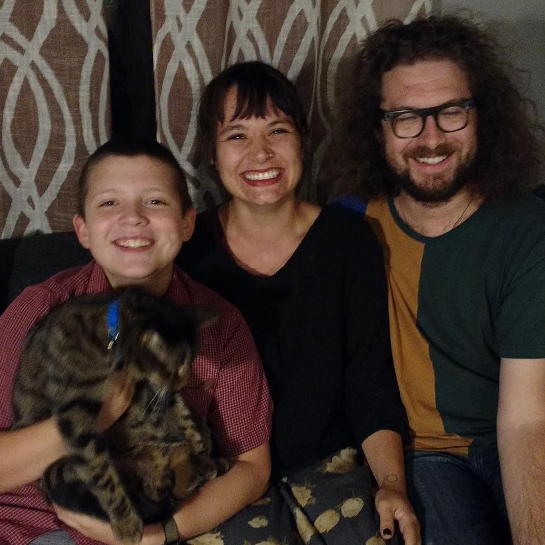 meeting Bradley and Bernie the cat!
