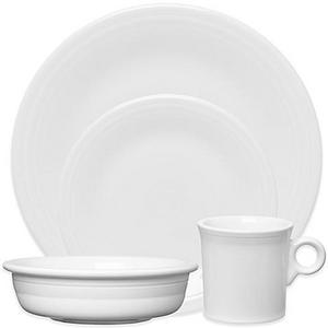 Fiesta® 4-Piece Place Setting in White