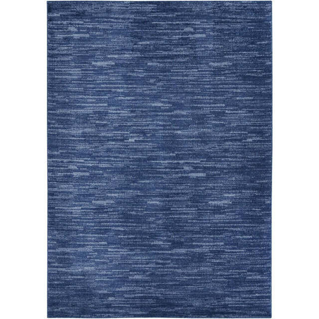 Nourison Nourison Essentials 5' x 8' Navy Blue Indoor Outdoor Rug