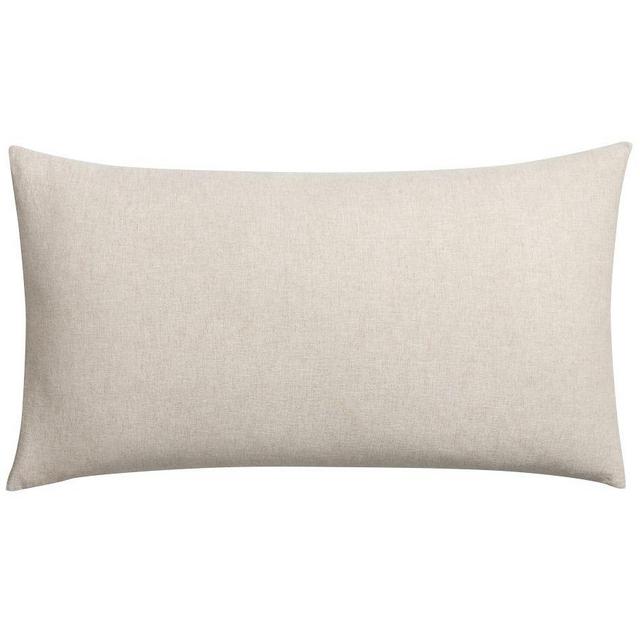 European Flax Linen/Cotton Sham, King, Oatmeal