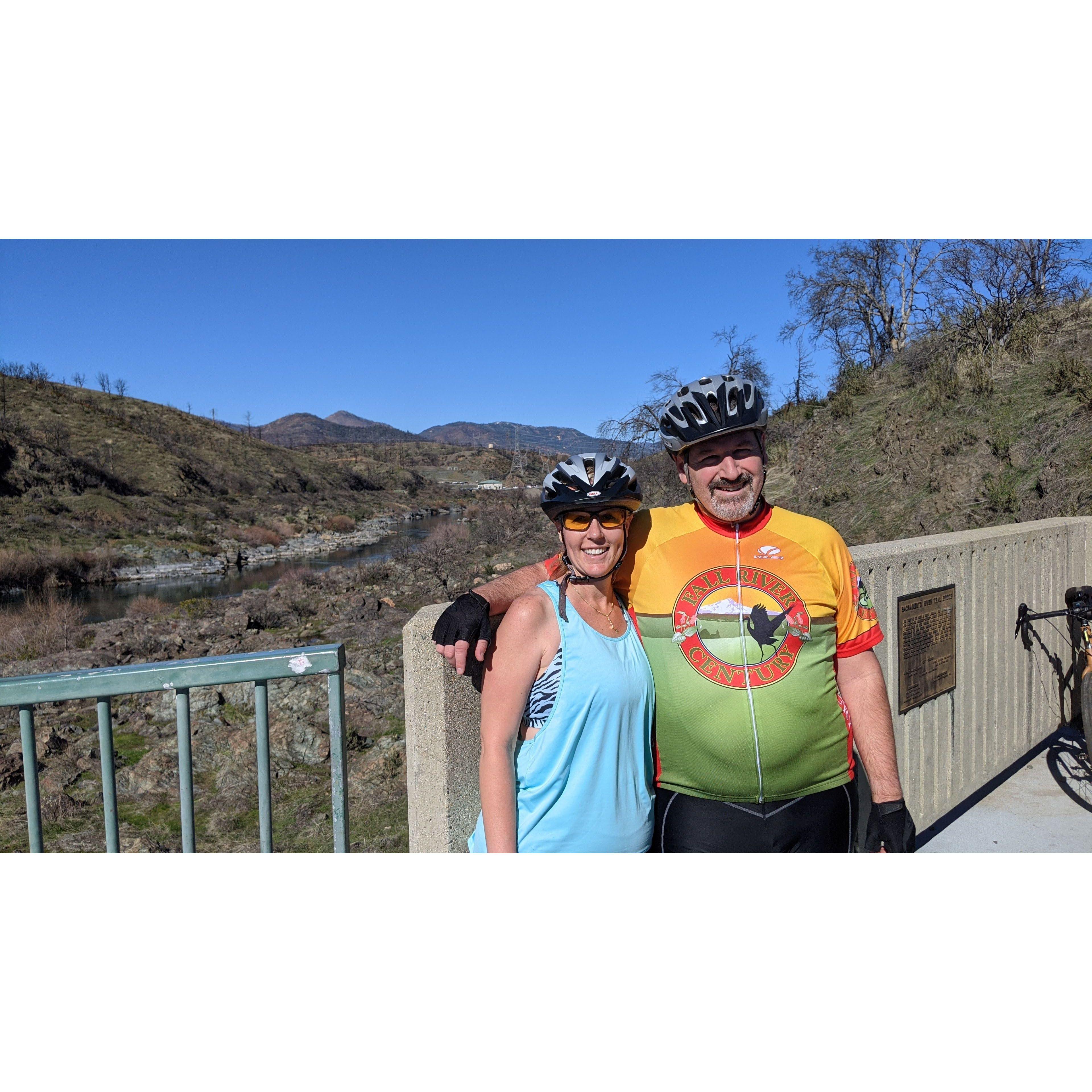 Another day cycling in Redding. 