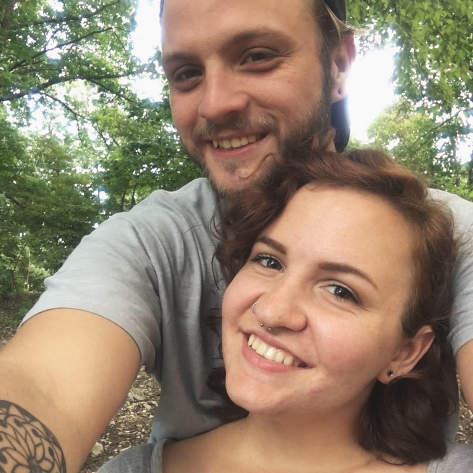 The Roanoke Star. This was actually the site of our first date EVER, although this photo was taken later. July 2018
