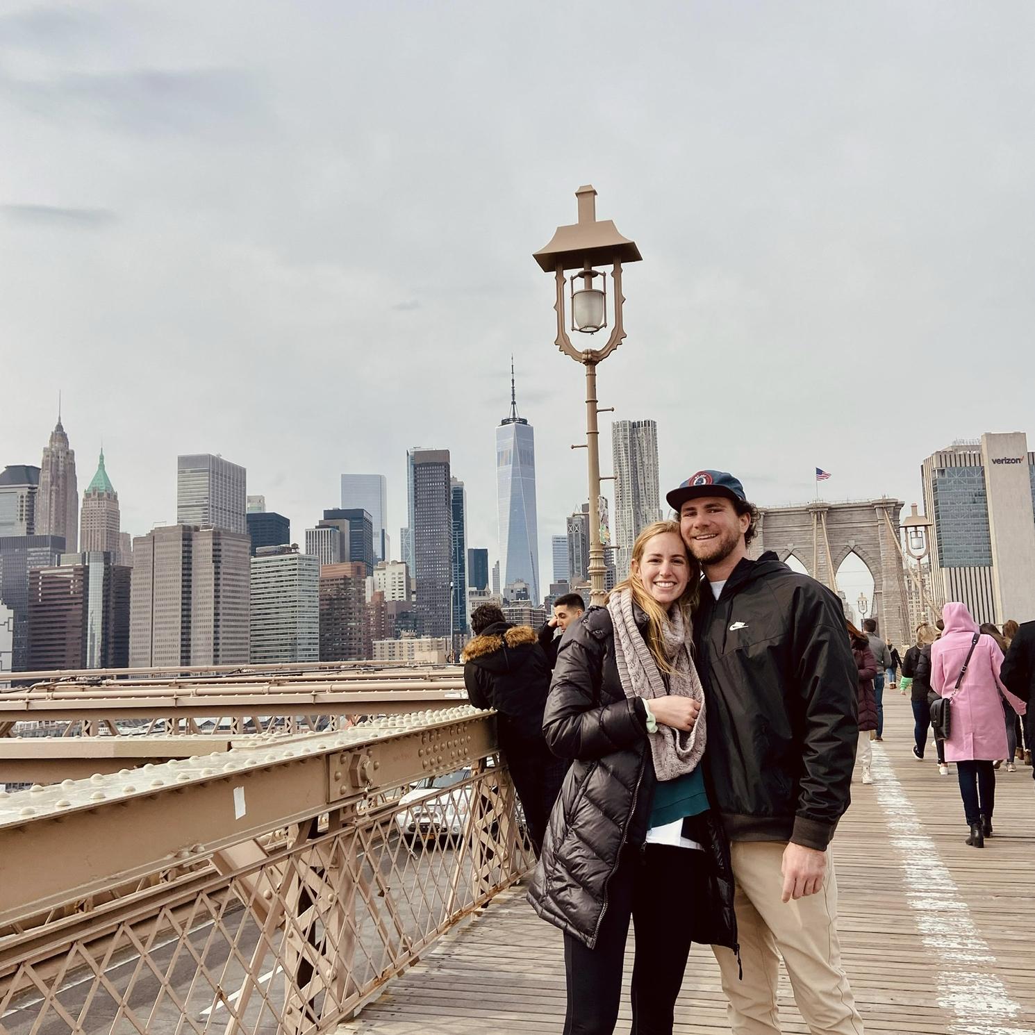 The early days of our relationship meant lots of visits for Mack to NYC and Courtney to cville — we got to have some fun times exploring the city together