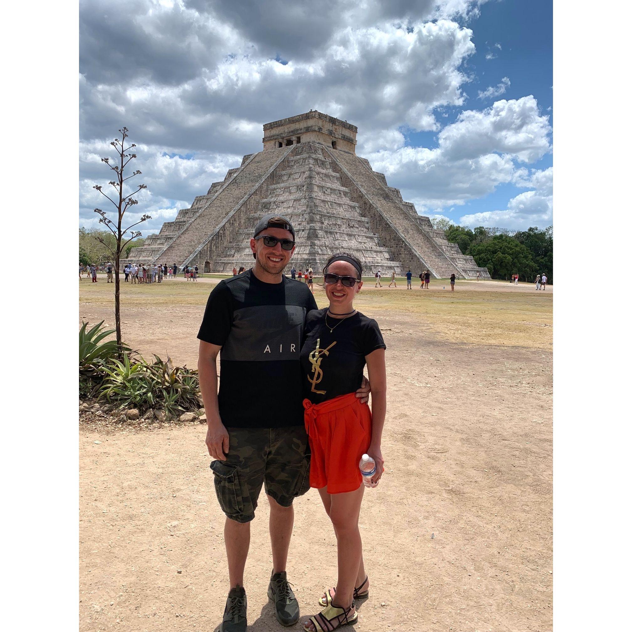 Our first trip abroad: Cancun, MX (Chichen Itza).| Nasza pierwsza wycieczka zagraniczna razem: Cancun, Meksyk (Chichen Itza).