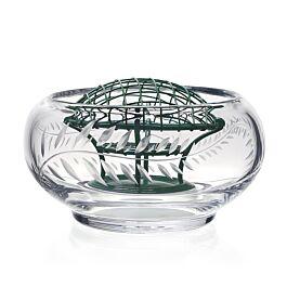 William Yeoward Crystal Jasmine Rose Bowl and Wire
