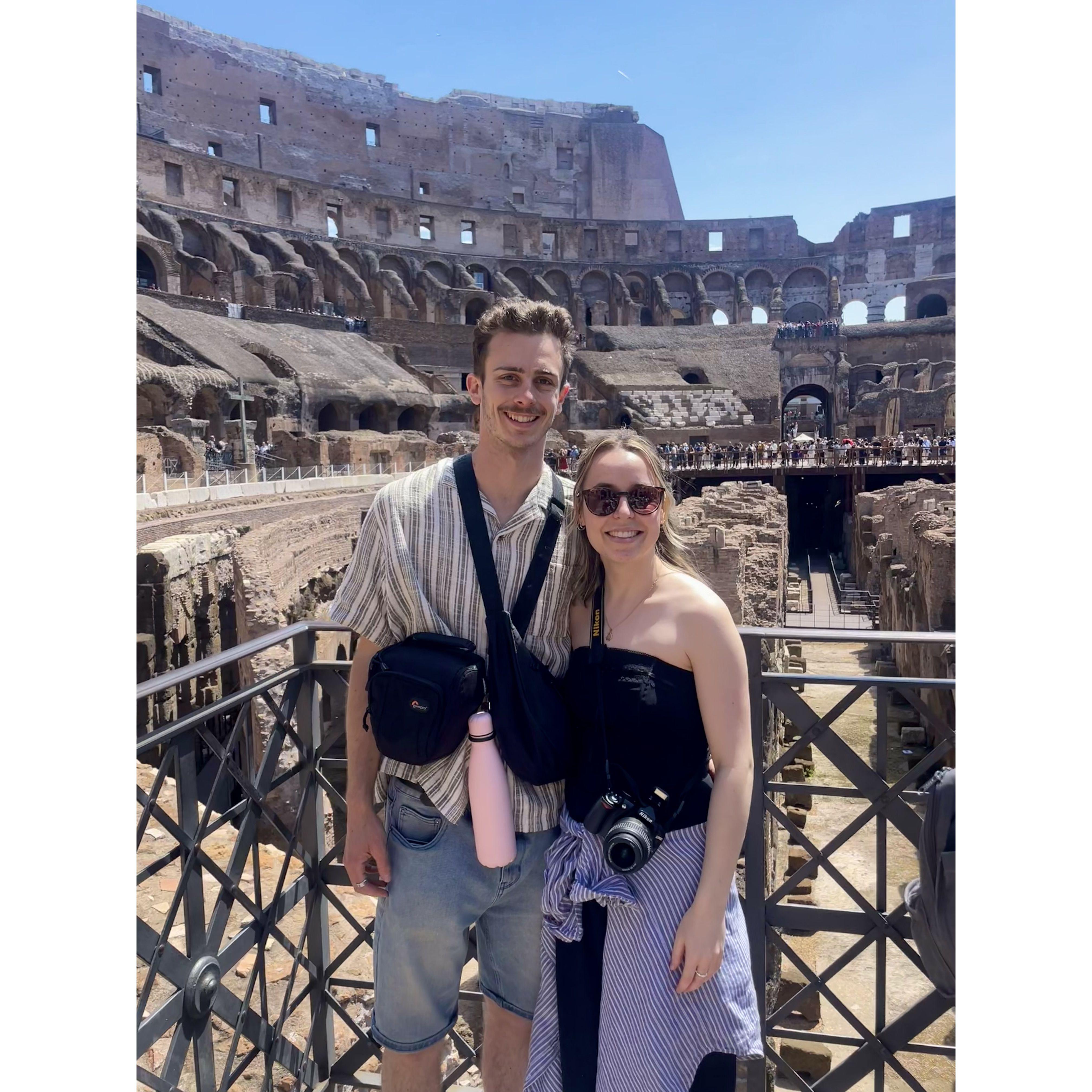 Rome, May 2025: Inside the Colosseum