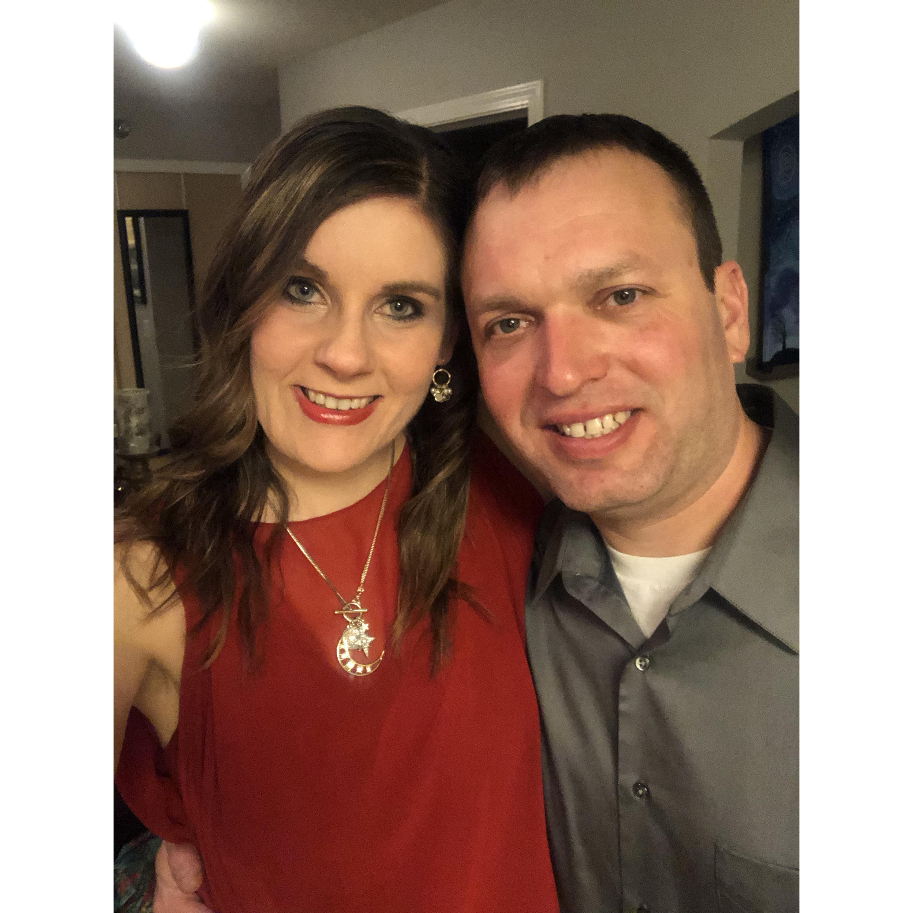 Our first Valentine’s together, 2019.