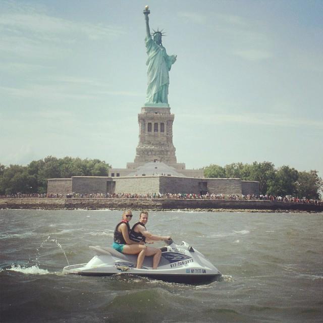 We fell in the Hudson not long after this was taken.