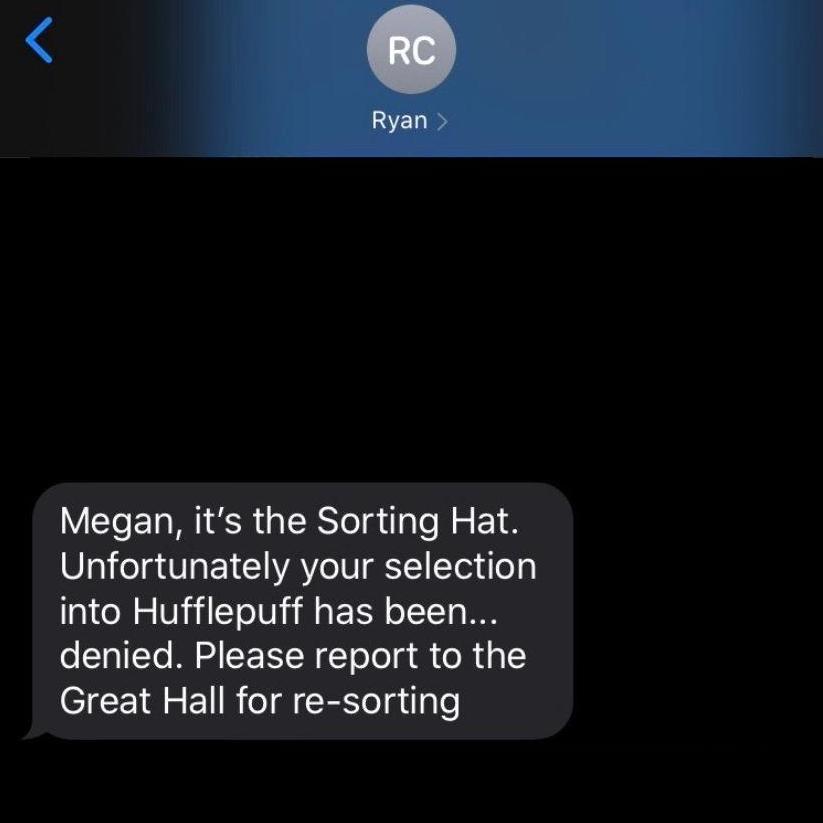 the failed first text