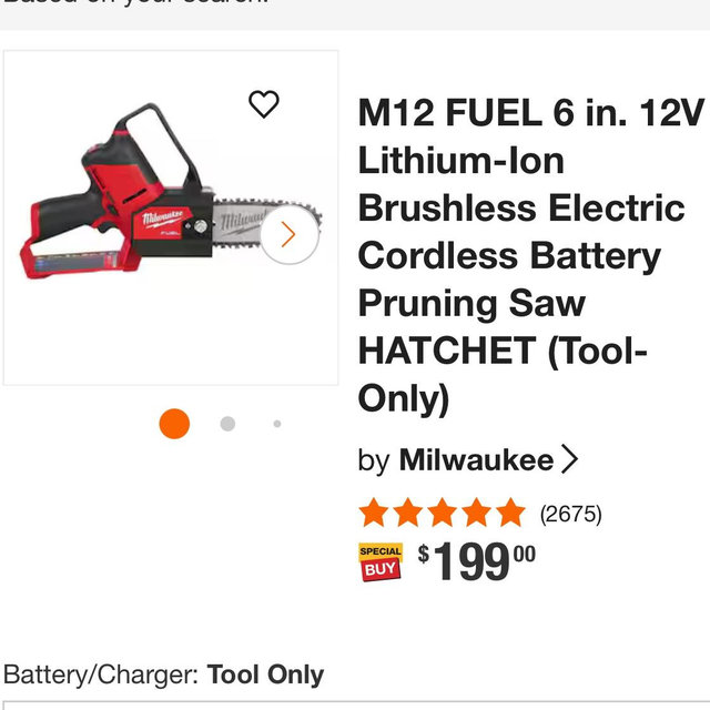Mini chainsaw