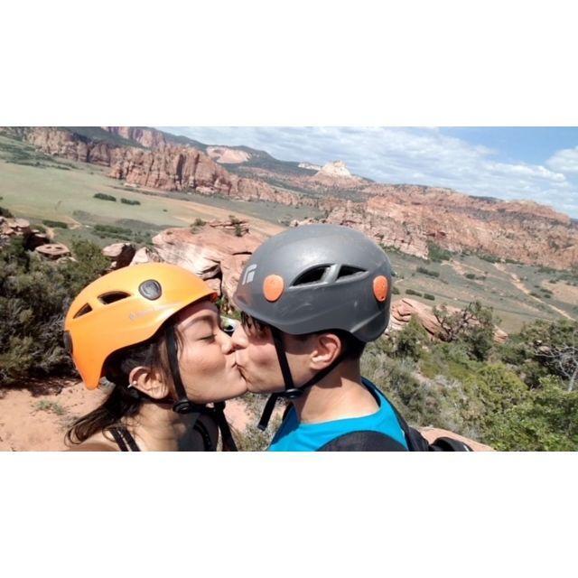 Canyoneering and rappelling in Zion National Park, Utah!