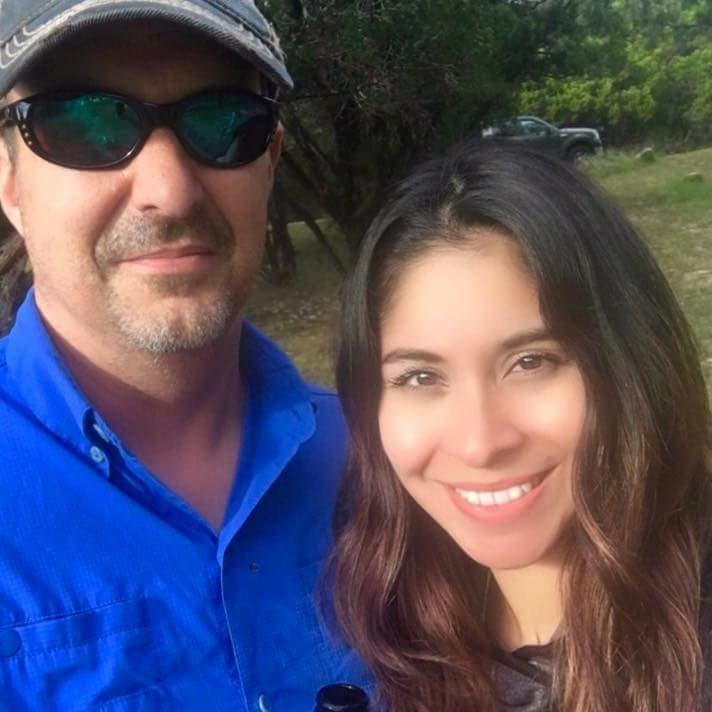 Celebrating April's  Birthday Camping in Georgetown. 2017