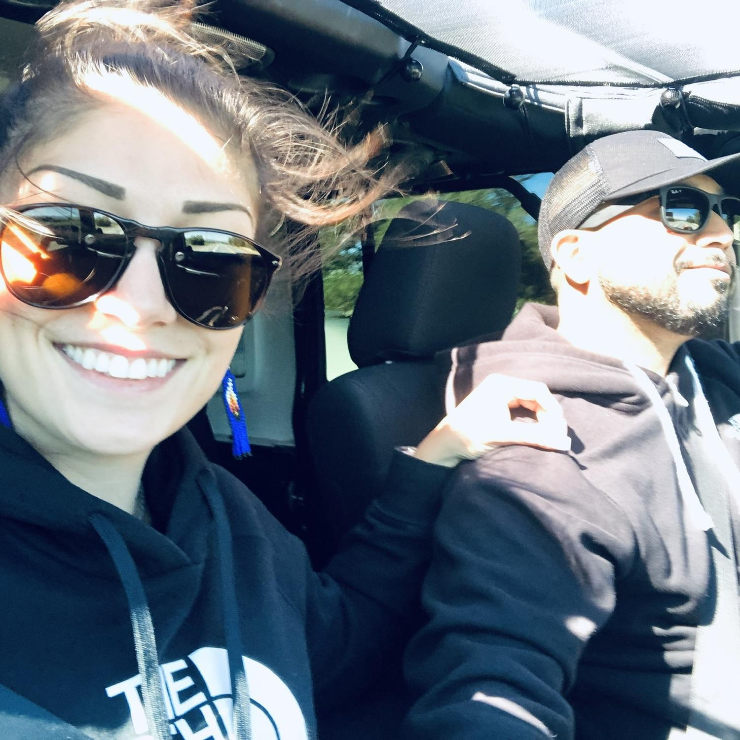 The beginning of many JEEP adventures. Oh boy!