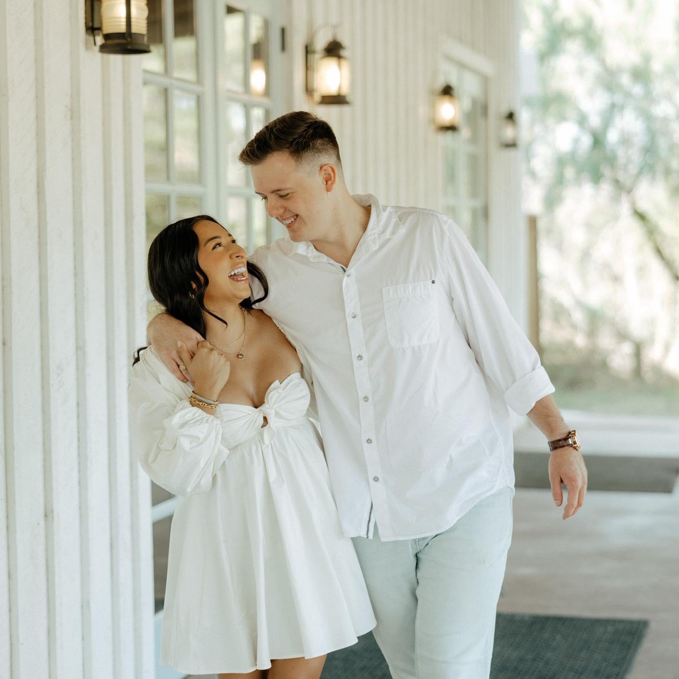 We had some professional photos taken and this is one of our favorites!