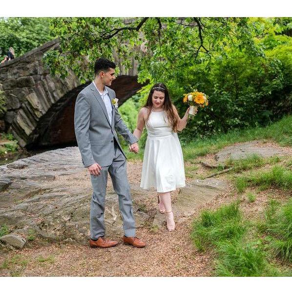 From our first wedding!