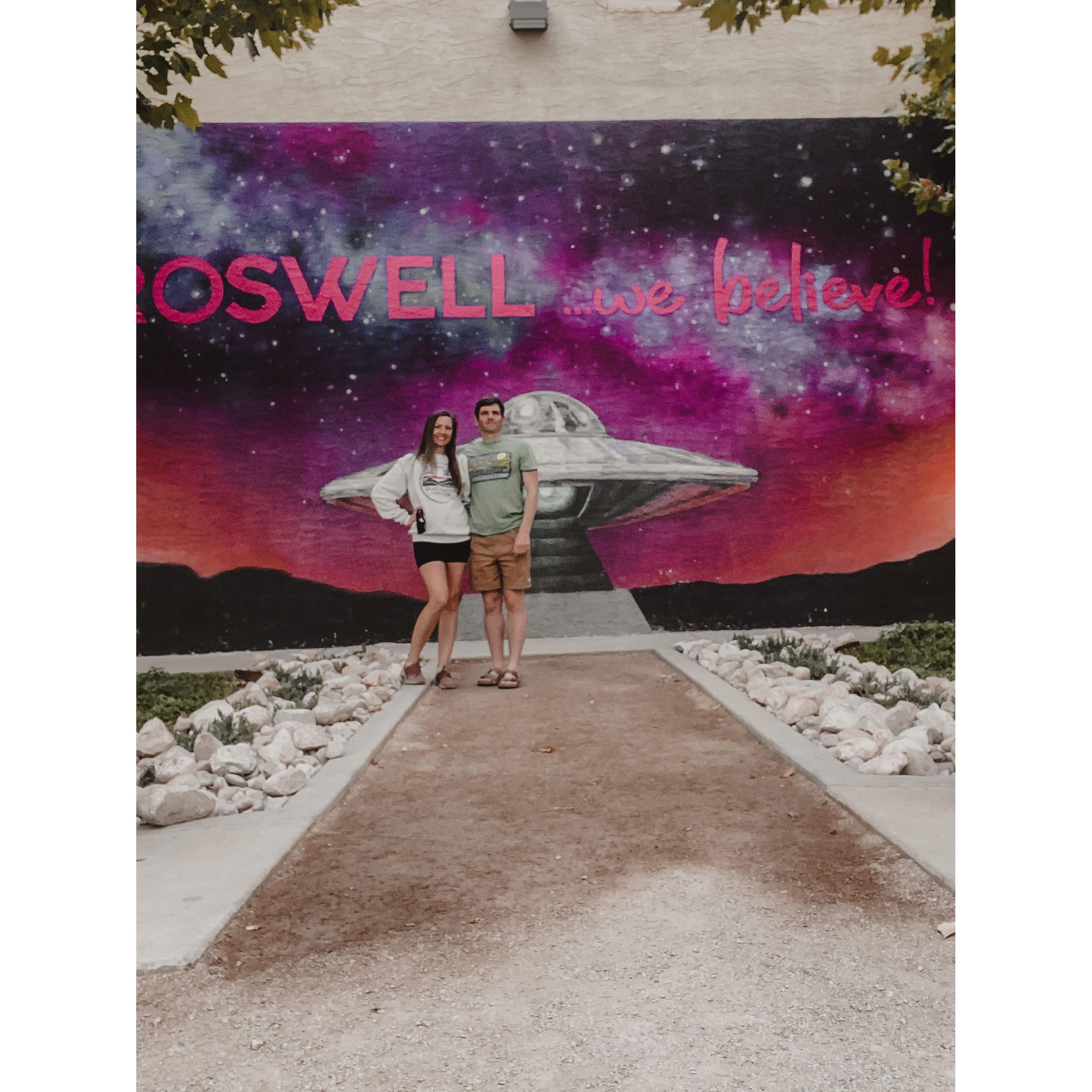 Getting terrestrial in Roswell, NM